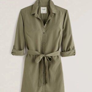 Abercrombie & Fitch Long-Sleeve Classic Shirt Dress (BNWT)